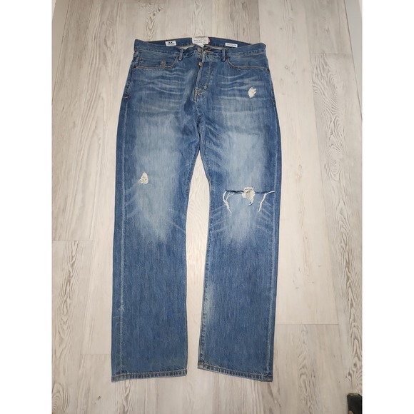 Lucky Brand Other - Lucky Brand 121 Heritage White Oak Cone Selvedge Jeans 36x32 Made In US